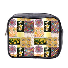 Yellow Aesthetics Mini Toiletries Bag (two Sides) by designsbymallika