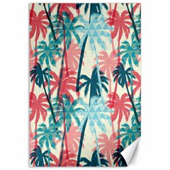 Tropical Love Canvas 12  X 18  by designsbymallika