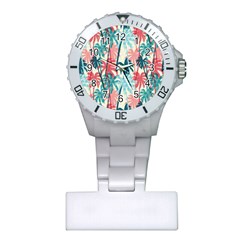 Tropical Love Plastic Nurses Watch by designsbymallika