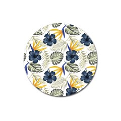 Tropical Blue Love Magnet 3  (round)