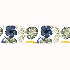 Tropical Blue Love Large Bar Mats by designsbymallika