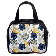 Tropical Blue Love Classic Handbag (two Sides) by designsbymallika