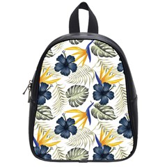 Tropical Blue Love School Bag (small) by designsbymallika