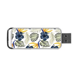 Tropical Blue Love Portable Usb Flash (one Side) by designsbymallika