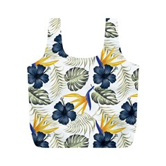 Tropical Blue Love Full Print Recycle Bag (m) by designsbymallika