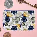 Tropical Blue Love Large Coin Purse Front