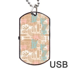 Off White Minimal Art Dog Tag USB Flash (Two Sides)