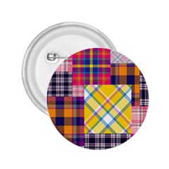 Checks Pattern 2.25  Buttons