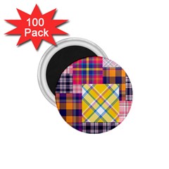 Checks Pattern 1.75  Magnets (100 pack) 