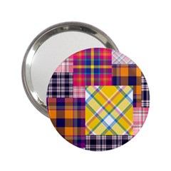 Checks Pattern 2.25  Handbag Mirrors