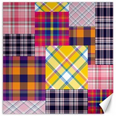 Checks Pattern Canvas 12  x 12 