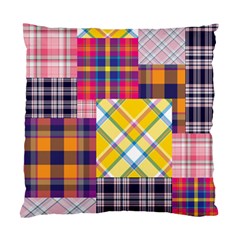 Checks Pattern Standard Cushion Case (One Side)