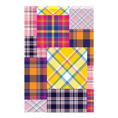 Checks Pattern Shower Curtain 48  x 72  (Small) 