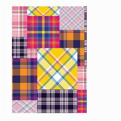 Checks Pattern Large Garden Flag (Two Sides)