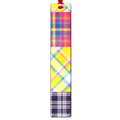 Checks Pattern Large Book Marks