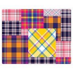 Checks Pattern Double Sided Flano Blanket (Medium) 