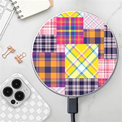 Checks Pattern Wireless Charger