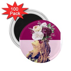 Flower Girl 2 25  Magnets (100 Pack)  by designsbymallika