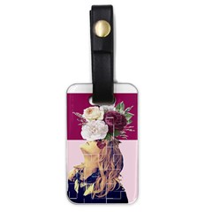 Flower Girl Luggage Tag (one Side) by designsbymallika