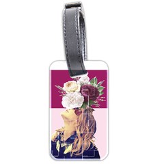 Flower Girl Luggage Tag (two Sides) by designsbymallika