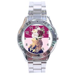 Flower Girl Stainless Steel Analogue Watch by designsbymallika