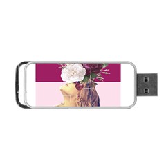 Flower Girl Portable Usb Flash (one Side) by designsbymallika