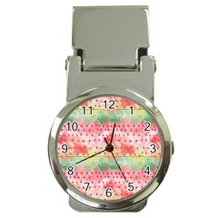 Colorful Paints Money Clip Watches by designsbymallika