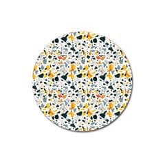 Abstract Seamless Pattern Magnet 3  (round)