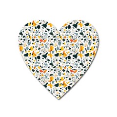 Abstract Seamless Pattern Heart Magnet by designsbymallika