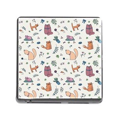 Funny Cats Memory Card Reader (square 5 Slot) by SychEva