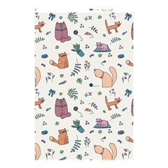 Funny Cats Shower Curtain 48  x 72  (Small) 