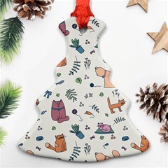 Funny Cats Ornament (Christmas Tree) 