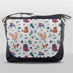 Funny Cats Messenger Bag Front