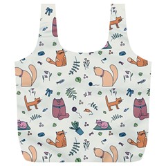 Funny Cats Full Print Recycle Bag (XL)