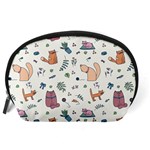 Funny Cats Accessory Pouch (Large) Back