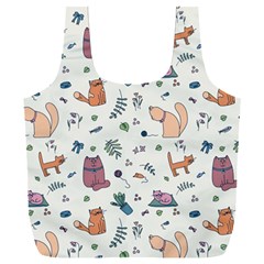 Funny Cats Full Print Recycle Bag (XXL)