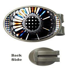 Digital Wheel Money Clips (oval) 