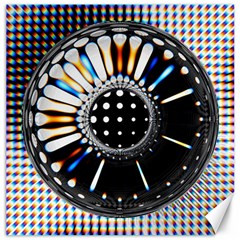 Digital Wheel Canvas 20  X 20  by Sparkle