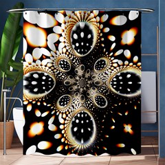 Fractal Jewerly Shower Curtain 60  X 72  (medium) 