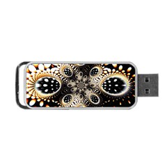 Fractal Jewerly Portable Usb Flash (two Sides) by Sparkle