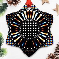 Digital Watch Snowflake Ornament (two Sides) by Sparkle