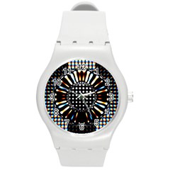 Digital Watch Round Plastic Sport Watch (m) by Sparkle