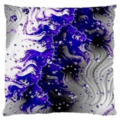 Fractal Lava Large Cushion Case (two Sides) by Sparkle