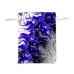 Fractal Lava Lightweight Drawstring Pouch (s) by Sparkle