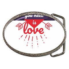 All You Need Is Love Belt Buckles by DinzDas