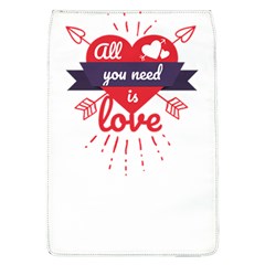 All You Need Is Love Removable Flap Cover (l) by DinzDas