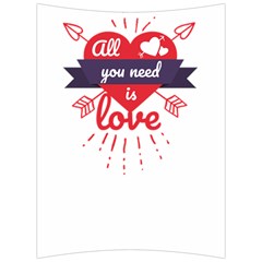 All You Need Is Love Back Support Cushion by DinzDas