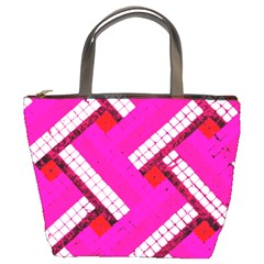 Pop Art Mosaic Bucket Bag by essentialimage365