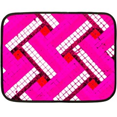 Pop Art Mosaic Fleece Blanket (mini) by essentialimage365