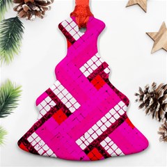 Pop Art Mosaic Ornament (christmas Tree)  by essentialimage365